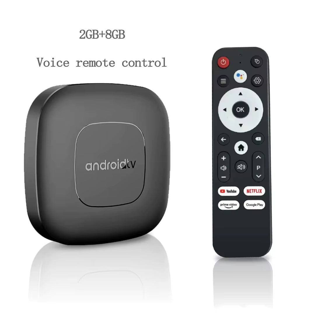 Android14 Smart Home Theater TV Box Allwinnerh313 Google Assistant Netflix Streaming Bluetooth Media Player 2G16G 2.4G5G Wifi T1