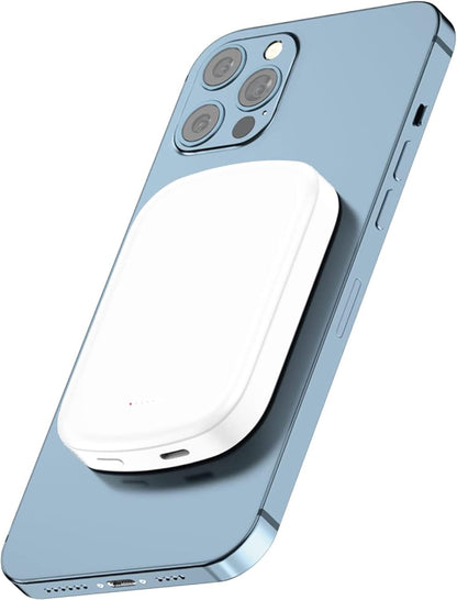 Power Bank,5000Mah Mag-Safe Portable Charger 15W Fast Charging External Battery Pack Back up Power Design for Iphone15,14,13,12, Pro, Pro Max, Mini