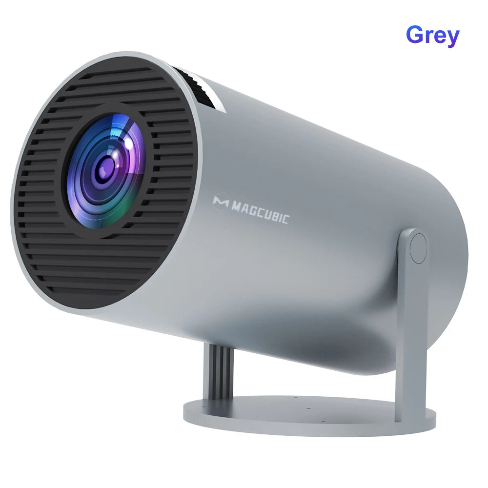 Projector Android14 8K 1280*720P HY300 Pro Dual Wifi 290ANSI 180 Flexible BT5.0 Cinema Outdoor Portable Projetor