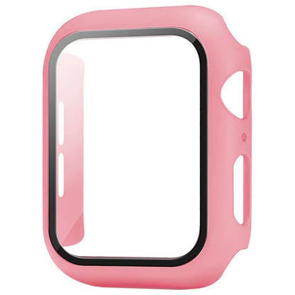 Glass+Cover for Apple Watch Case 9 8 7 6 SE 5 Iwatch Accessorie Screen Protector Apple Watch Serie 44Mm 40Mm 41Mm 45Mm 42Mm 38Mm